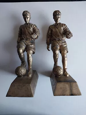 Vintage Boys Soccer Trophy (2) Lot !! • $12.99