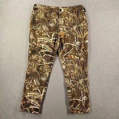 Ducks Unlimted Camo Pants Mens 2XL Advantage Max-4 HD Hunting Adjustable 42x33 • $38.84