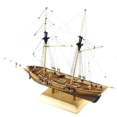 1:70 New Port Wooden Sailing Boat Model DIY Kit Ship Assembly Decoration G_go • $8.23