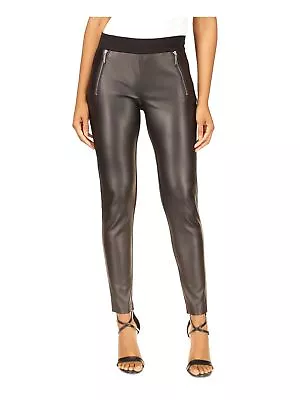 MICHAEL MICHAEL KORS Womens Black Pull On Cocktail Skinny Pants Petites PXS • $17.95