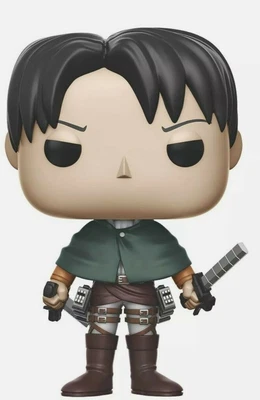Funko Pop! Animation: Attack On Titan - Levi Ackerman Vinyl Action Figure #235 • £29.99