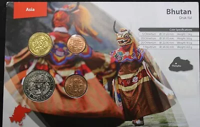 1979 Bhutan ~mint Set ~ Original Educational Info Sealed Blister Pack ~ Sale #1 • $14