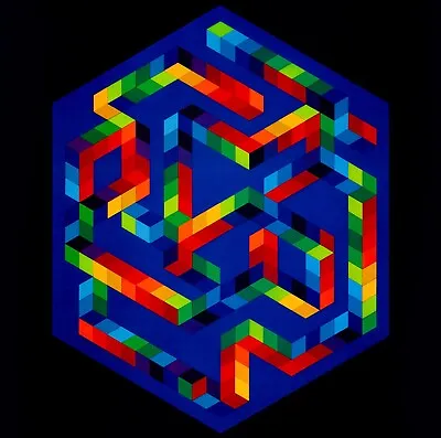  BABEL-3  By Victor Vasarely • $99.95