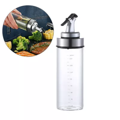  Glass Containers Stainless Steel Oil Dispenser Bottle Small • £9.38