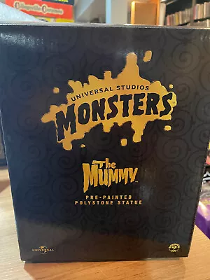 The Mummy Polystone Statue Universal Studios Monsters 1999 Sideshow Rare COA • $395.99