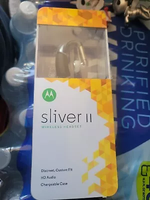 Brand New Original Motorola ELITE Sliver II Wireless Bluetooth Headset  • $799.99