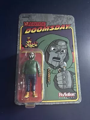 MF DOOM X SUPER7 - OPERATION: DOOMSDAY REACTION FIGURE-FREE SHIPPING • $110