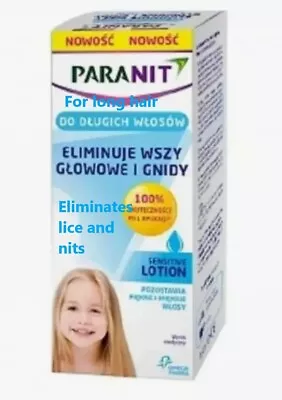 PARANIT Sensitive Lotion Eliminating Lice And Nits For Long Hair150ml  • £15.85