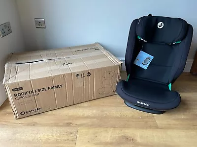 Maxi Cosi Rodifix Pro S I-Size Isofix Booster Car Seat Black 15-36 Kg -BRAND NEW • £89