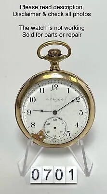 Vintage Elgin National Watch Co. Pocket Watch (Not Working). • $100