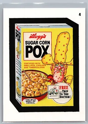 2023 Topps Wacky Packages Old School Series 11 Wacky Backs #4 Illogg's Corn Pox • $3.99