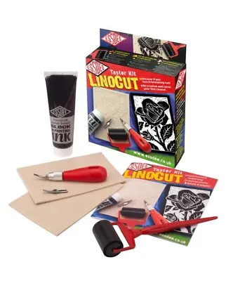 Essdee Block Printing Linocut Taster Kit L2LTK Arts & Crafts Printmaking BNIB • £12.99