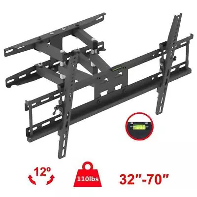 Articulating Full Motion TV Wall Mount Bracket 32 36 43 46 50 55 60 65 70 Inch • $32.99