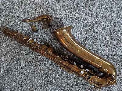 Selmer US Padless Tenor Saxophone SN:27330 Original Lacquer Nice! Collectible • $3000