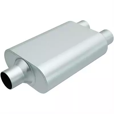 Rumble Chambered Welded Muffler 3” In X 2.25” Out Center/Dual 19  Length R20422 • $75.89