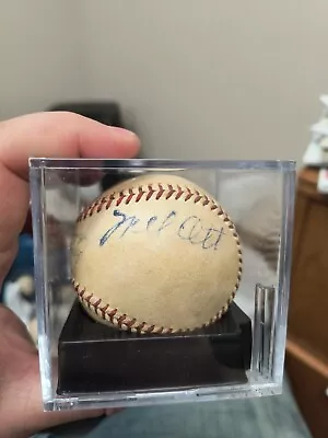 Very Nice Mel Ott Single Signed Baseball: Scarce JSA COA • $12000