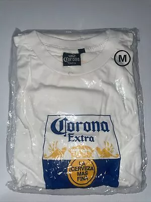 Corona Extra Mexico Shirt   Size M La Cerveza Mas Fina • $14