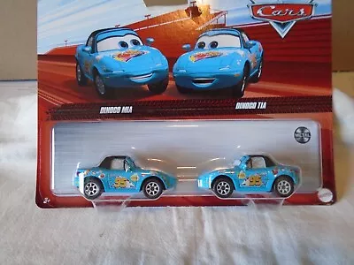 Disney Pixar Cars Twin Pack - Dinoco Mia & Dinoco Tia - 2022 - Metal • $11.95