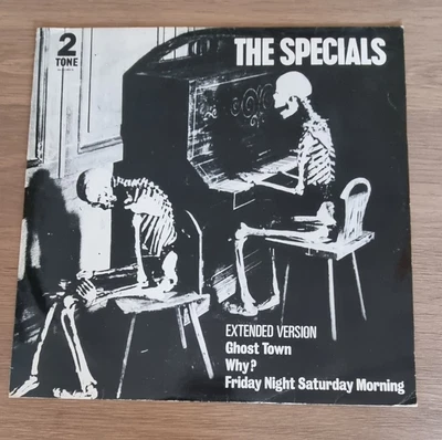 £18 • Buy The Specials ‎– Ghost Town/ Why?/ Friday Night, Saturday Morning (1981) Two Tone