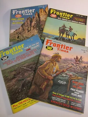Magazine   Frontier Times  1960s   4 Issues   The Horse That Broke A Town • $17.96