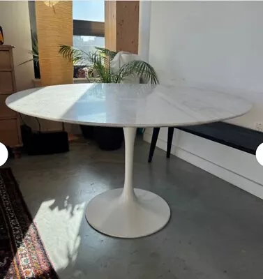 Dining Table Marble Table Dining Room Saarinen Inspired Tulip Table • $1000