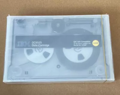 IBM DC6525 525MB Data Tape Cartridge Cassette QIC-525 311m 21F8587 Unopened New • $14.99