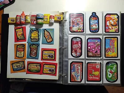 2011 Topps Wacky Packages 55 Sticker/Card Trading Set + 45 Bonus & 10 Erasers • $49.95