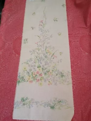 £5.99 • Buy VINTAGE DORMA FOREST FLOWERS COTTON HABERDASHERY FABRIC 83cm X 30cm