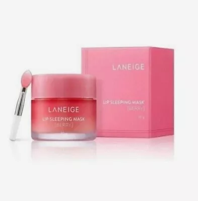 2 PACK BRAND NEW Laneige Lip Sleeping Mask Balm Berry 20g 2 Pcs • £15.99