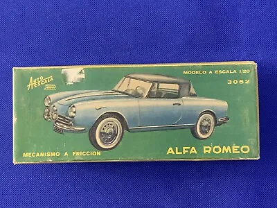 Toy Old Empty Box Alfa Romeo Paya 1/20 Box Empty • $271.96