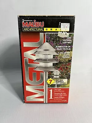 MALIBU LT13N Metal Three-Tier Low Voltage Outdoor Landscape Lighting • $21.95