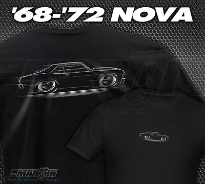 T-shirt Chevy Nova 1968 1969 1970 1971 1972 Chevrolet SS V8 68 69 70 71 72 • $20