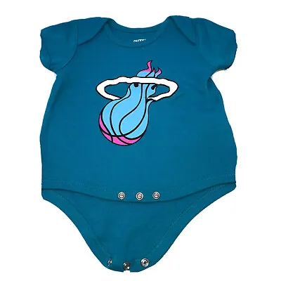 Miami Heat Creeper Infant Baby Bodysuit 24 Months • $18