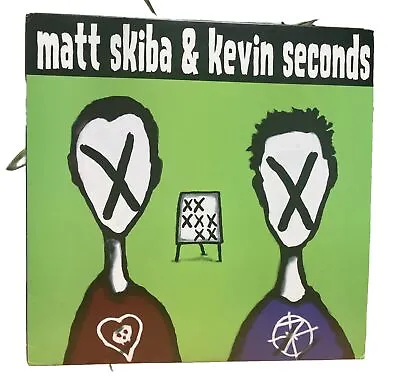 Matt Skiba Kevin Seconds Split Vinyl LP Record ALKALINE TRIO BLINK 182 RARE OOP • $57.86