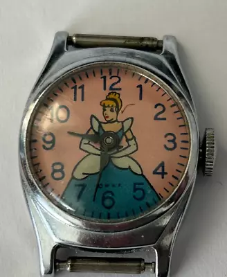 Vintage 1950's Cinderella Wrist Watch By US Time • $7.99