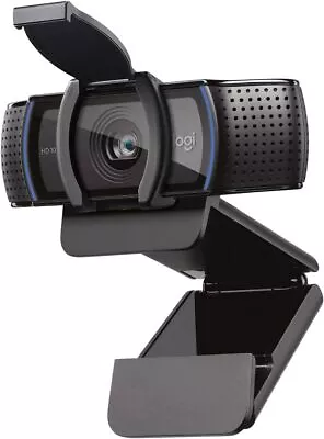 Logitech C920S HD Pro Webcam Full 1080p 30fps Video Calling Clear Stereo Audio • $33.95