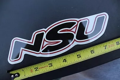 NSU North Shore Underground Hawaii Aloha Black Red V49B Vintage Surfing STICKER • $25