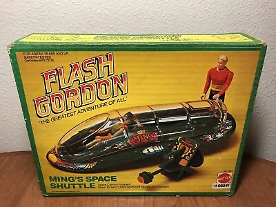 1979 Vintage Mattel Flash Gordon Ming’s Space Shuttle Factory Sealed Holy Grail • $719.98