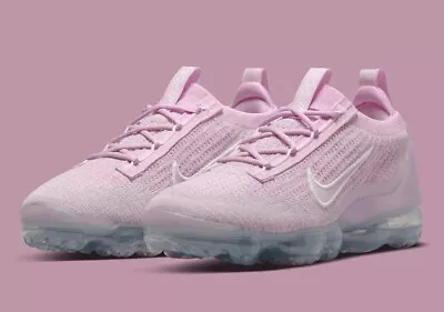 Nike Air Vapormax 2021 Flyknit Womens Size US 8 Arctic Pink Shoes Runners NEW ✅ • $160