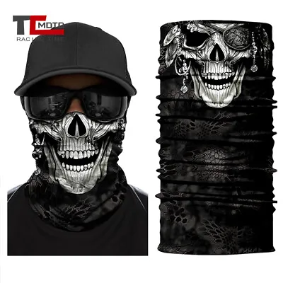 3D Cooling Mask Sport Motorcycle Neck Scarf Tube Face Mask Bandana Headwear Bike • $4.96