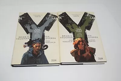 Y The Last Man Deluxe Edition Vol. 1 & 2 (Hardcover) • $17.56