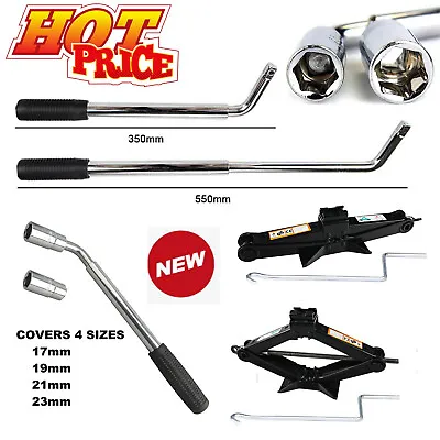 2 Ton Scissor Jack Car SUV Garage Tire Wheel Lug Handle Crank / Wrench Tool Kit • $37.77