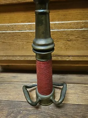 Vintage W. D. Allen MFG. Co. Brass 15  Fire Hose Nozzle  Chicago 1945 • $115