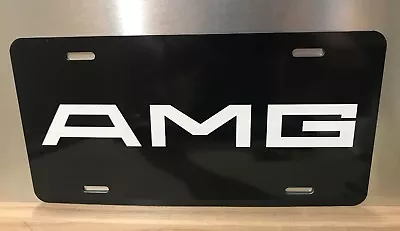 AMG Mercedes Benz German Racing Oil License Plate Reproduction • $15.99