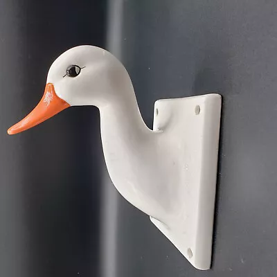 Ceramic Duck Wall Hanging Vintage Cottagecore Decor • $14.99