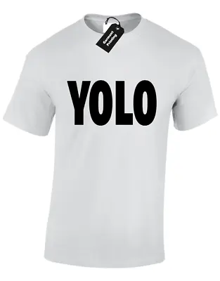 Yolo Mens T Shirt Cool Swag Design S - 5xl • £8.99