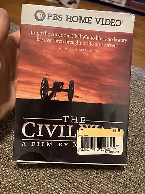 $29.99 • Buy The Civil War: A Film Directed By Ken Burns (DVD, 2005, 5-Disc Set) New / Sealed