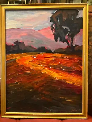  San Simeon  By Juan Guzman Painting Landscape Sunset • $700