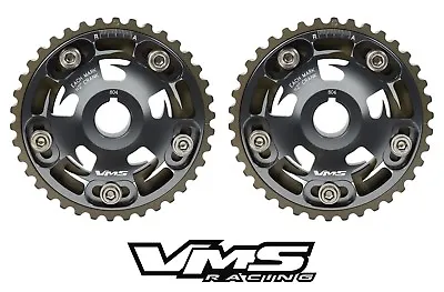 Vms Honda Acura B Series Engines Adjustable Billet Cam Gears Pair Qty 2 Gunmetal • $109.88