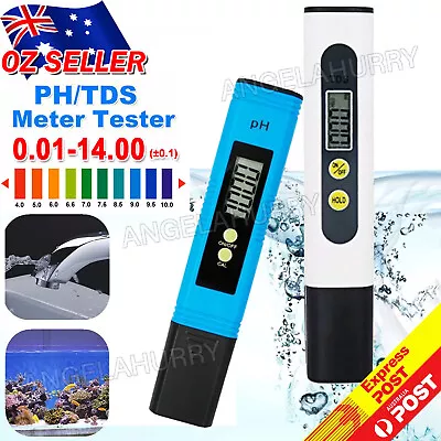 PH Meter Premium Digital  Tester Aquarium Pool SPA Water Quality Monitor NEW • $7.52